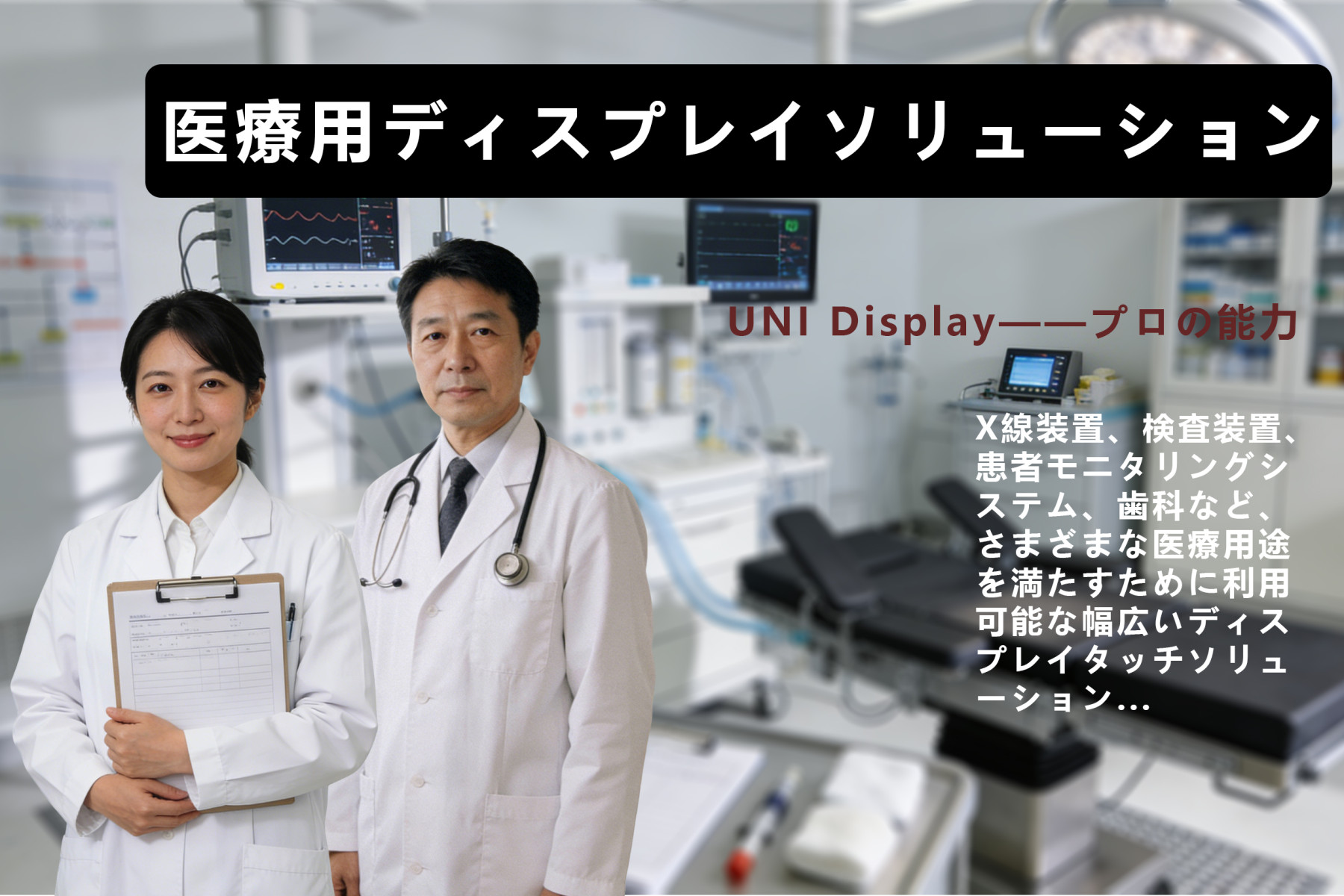 医療向け表示ソリューション（ヘルスケア）