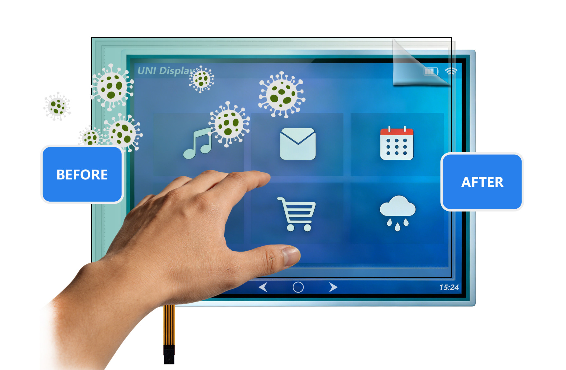 抗ウイルス・抗菌フィルム